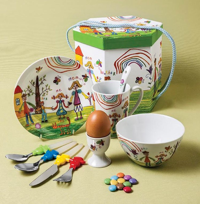 Παιδικό Σετ Φαγητού 5τμχ Πορσελάνης Family CRYSPO TRIO 28.3180.90 (Υλικό: Πορσελάνη, Μέγεθος: Παιδικά) - CRYSPO TRIO - 28.3180.90